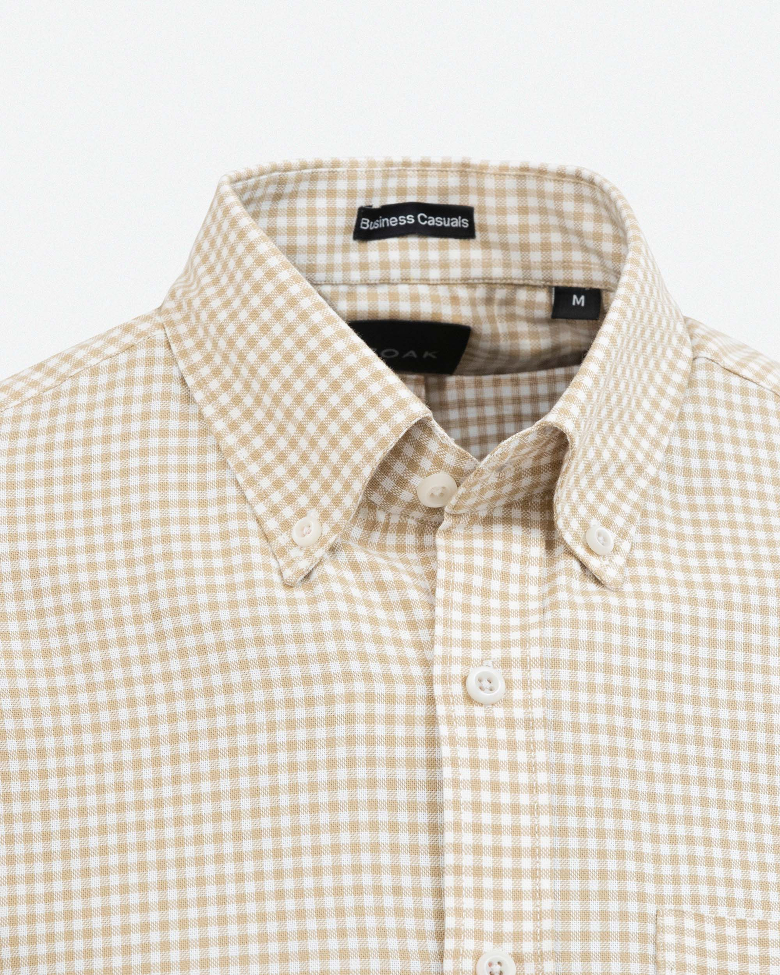 checkered oxford shirt