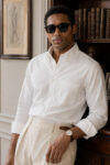 WHITE 120S PREMIUM OXFORD COTTON PLAIN BUSINESS SHIRT